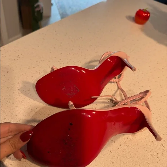Christian Louboutin “So Me” Pink Patent Heels - Picture 5 of 7